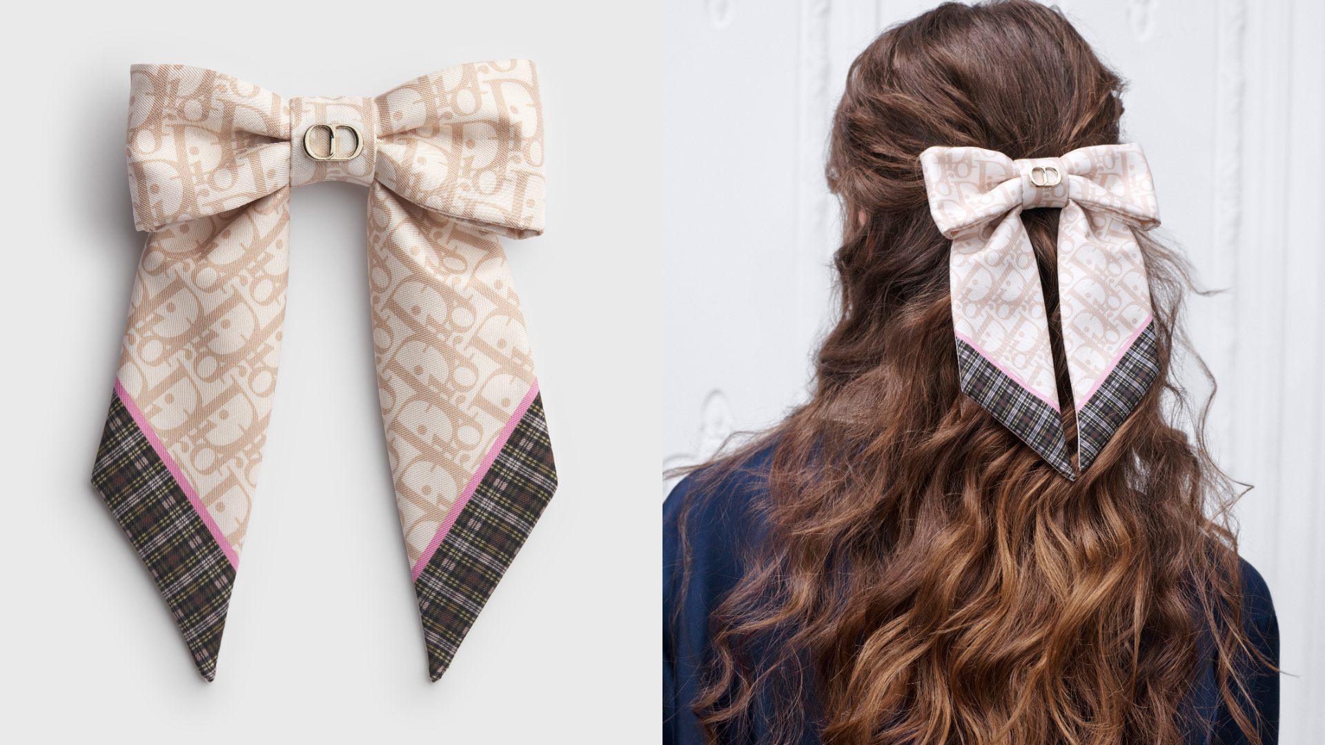 Dior Infini Tartan Dior Twist 大蝴蝶結