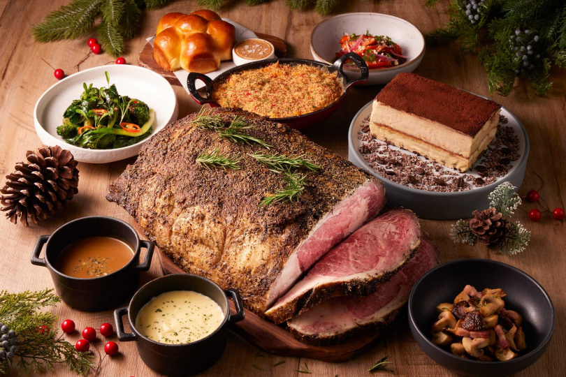 台北寒舍艾美酒店TIPSY Sparrow聖誕套餐。（圖／寒舍艾美提供）