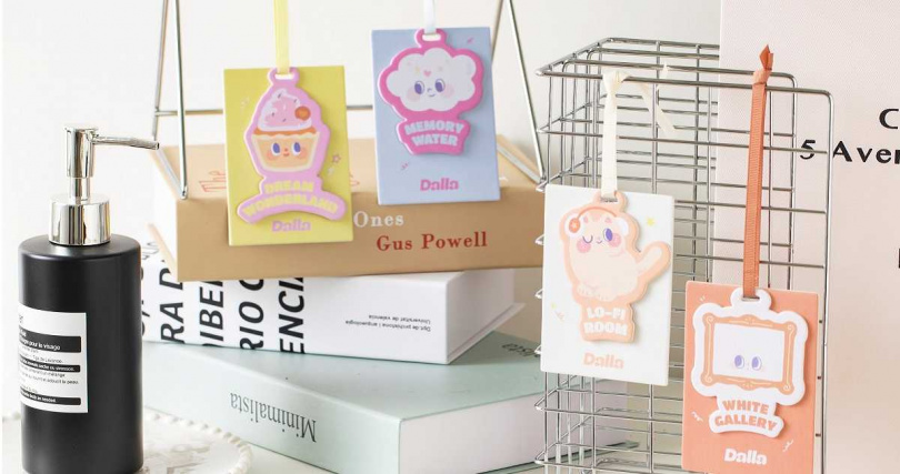 Dalla空間香氛吊卡全系列四件組／999元（圖／品牌提供）