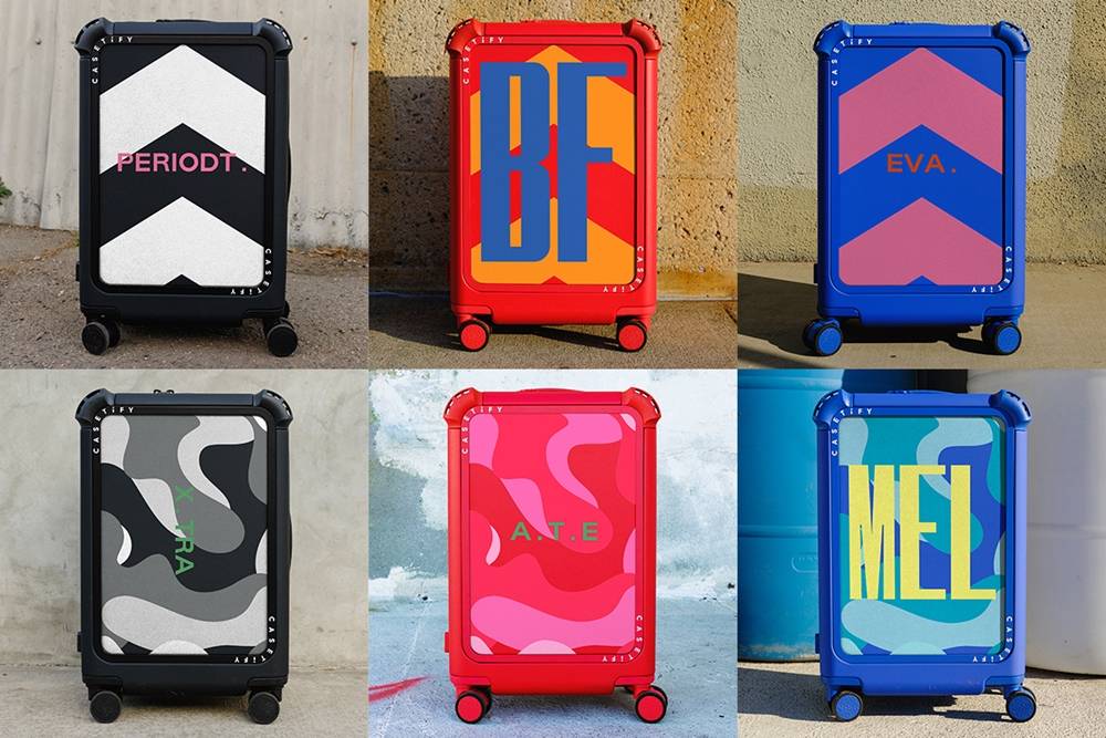 CASETiFY Bounce 行李箱正式登台，導入智慧防摔技術與全表面客製化設計